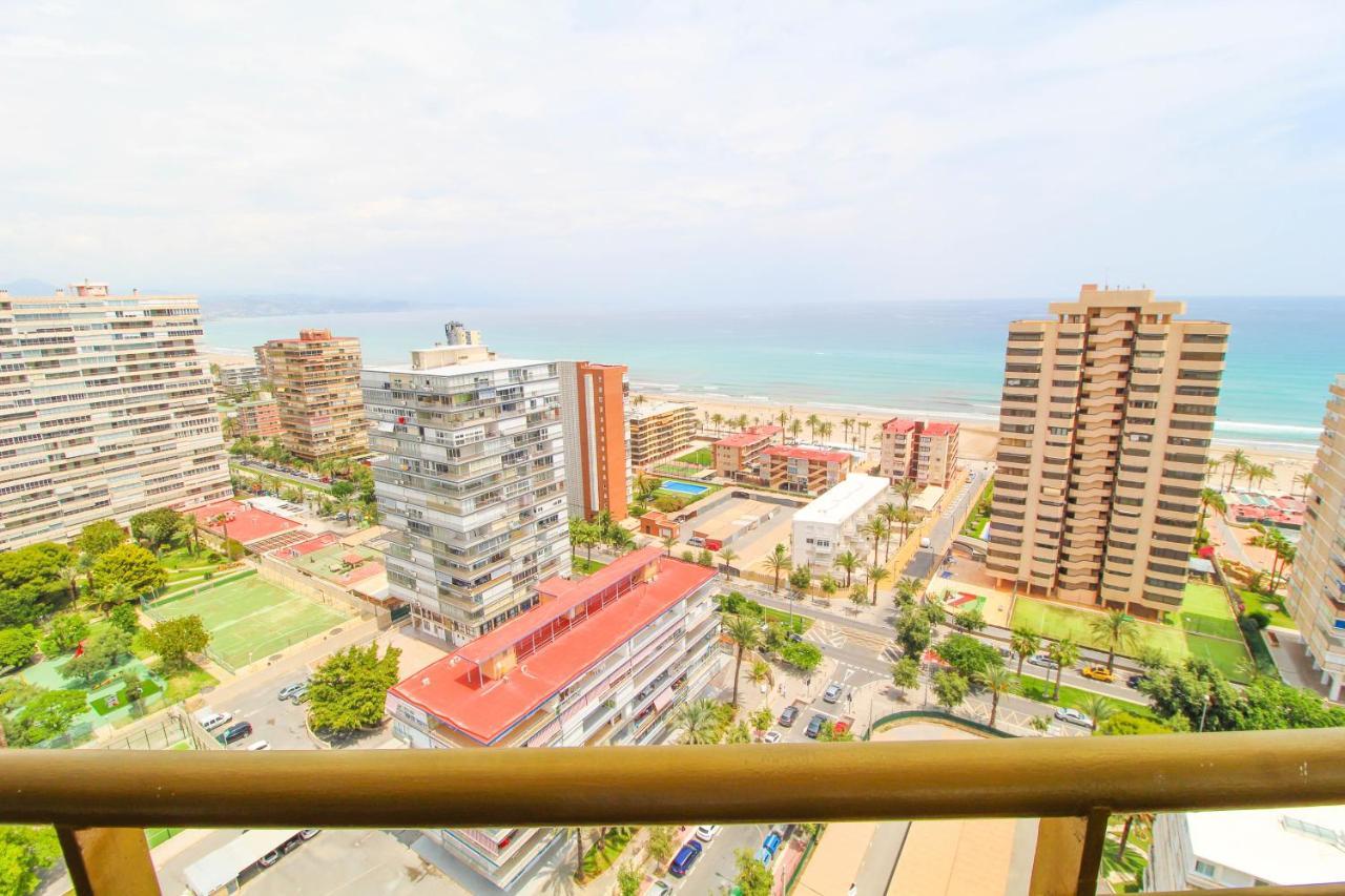 1 Min A Pie Playa San Juan - Increibles Vistas Al Mar - 4 Habs - Gran Terraza - Urbanizacion Con Piscina Padel Y Tenis Alicante Dış mekan fotoğraf