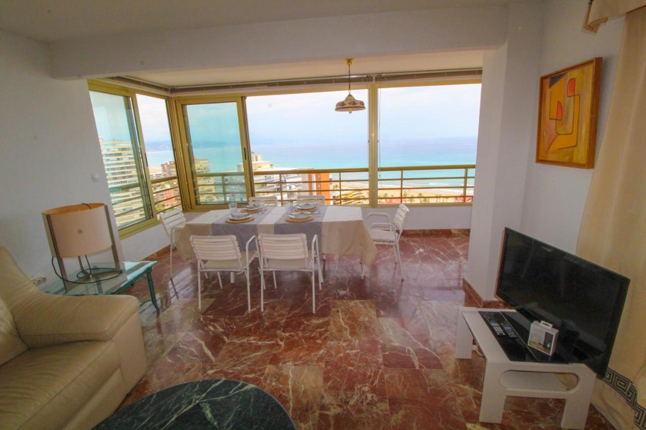 1 Min A Pie Playa San Juan - Increibles Vistas Al Mar - 4 Habs - Gran Terraza - Urbanizacion Con Piscina Padel Y Tenis Alicante Dış mekan fotoğraf
